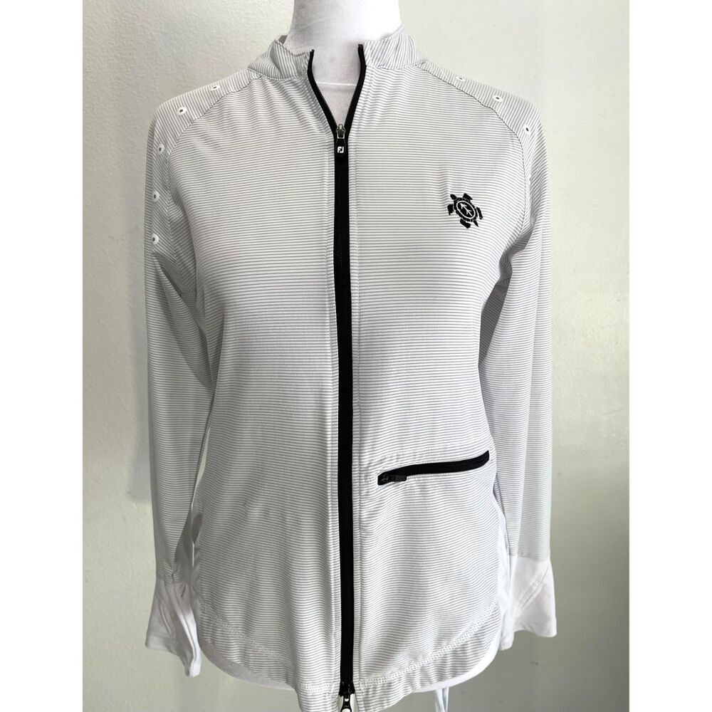 FootJoy performance shirt golf tennis summer outdoors turtle pockets women's XS